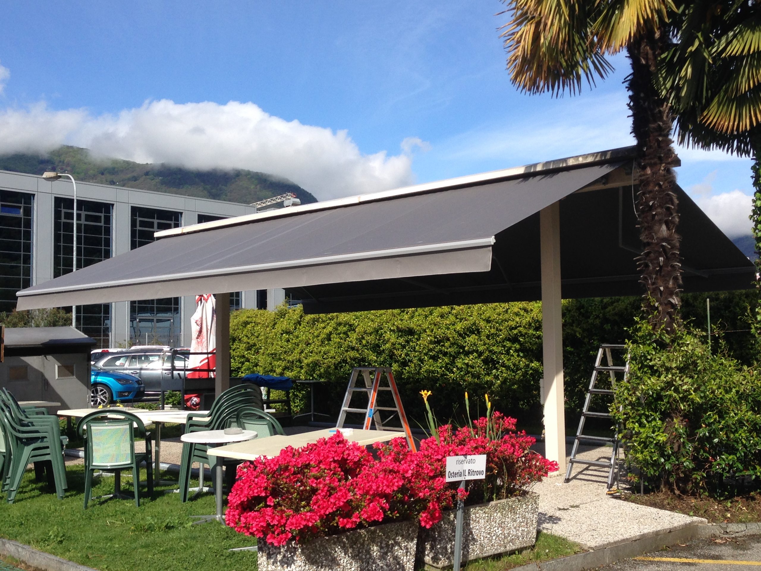 Progetto realizzato presso un ristorante a Losone